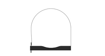 Хомут ресивера D=396мм