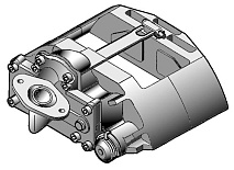 Суппорт дискового тормоза SB 7465 левый