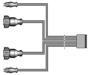 Жгут датчиков вращения 3 м.