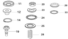 РМК крана управления тормозами прицепа