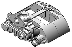 Суппорт тормозной правый 22,5 \Omn MB,Iveco,SETRA
