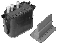 Разъемное соединение XF105 12-pin Deutsch Plug TEBS G2/2.1